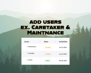 Add users to help manage